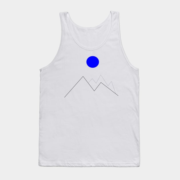 Midnight Mountains Tank Top by L'Appel du Vide Designs by Danielle Canonico